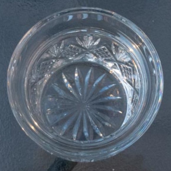 Waterford Crystal Kelley Biscuit Barrel Jar & Lid Set height 7” - Picture 4 of 6